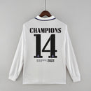 Camisa Manga Longa Real Madrid [UEFA Champions League